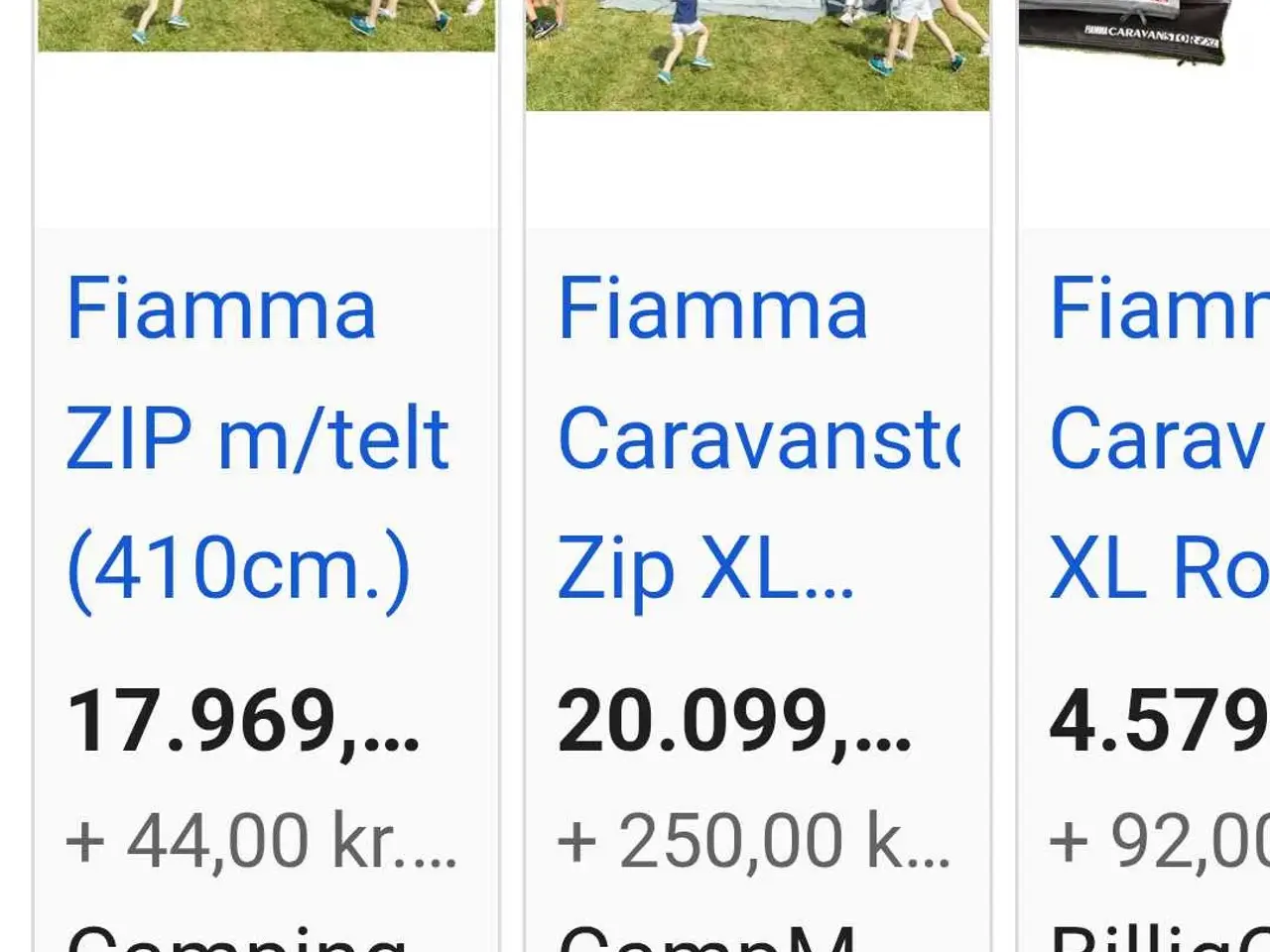 Billede 1 - Fiamma zip markise 
