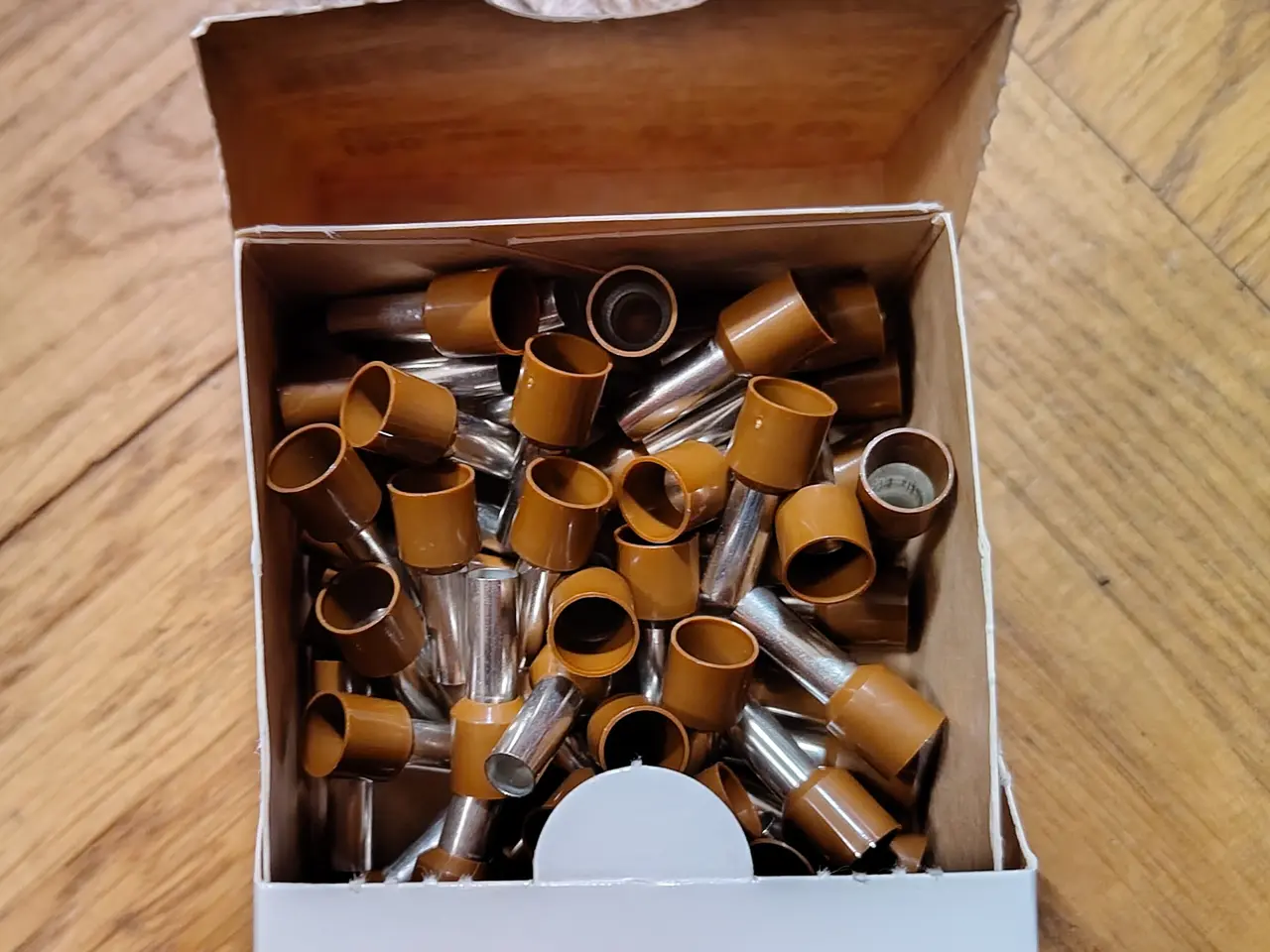 Billede 2 - Tyller / terminalrør 10mm2 med isolerende krave