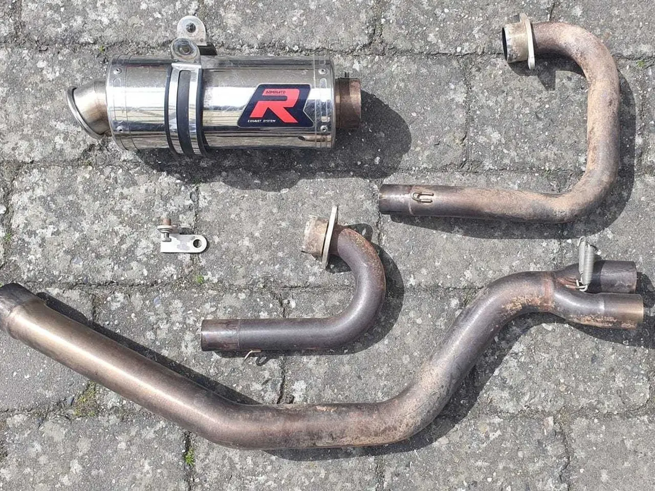 Billede 1 - Yamaha XT 660 R - XT 660X Dominator GP1 udstødning