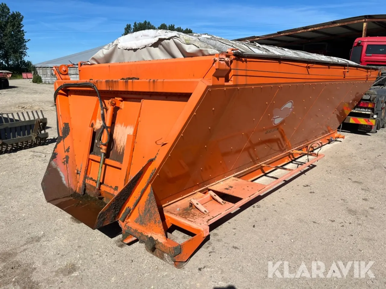 Billede 3 - Containerlad Asfalt Isoleret