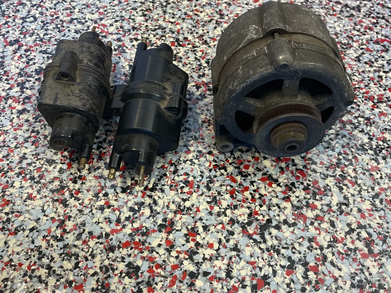 Billede 1 - 2cv generator + 2tændspoler