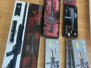 Airsoft guns - sælges samlet