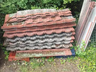Decra tagplader teglrød/rødbrun farve sælges