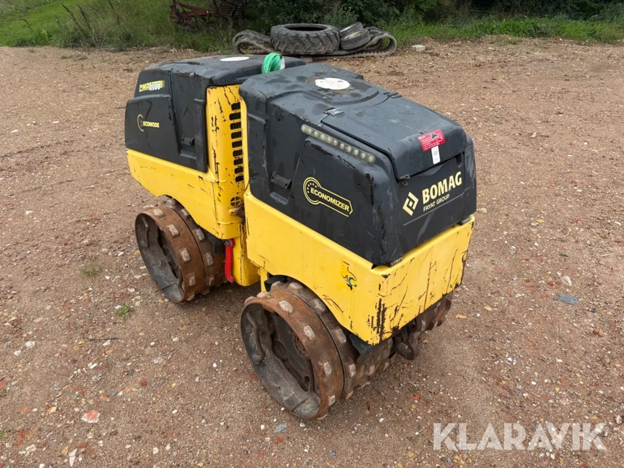Billede 3 - Råjordskompakter Bomag BMP 8500 Fjernbetjent