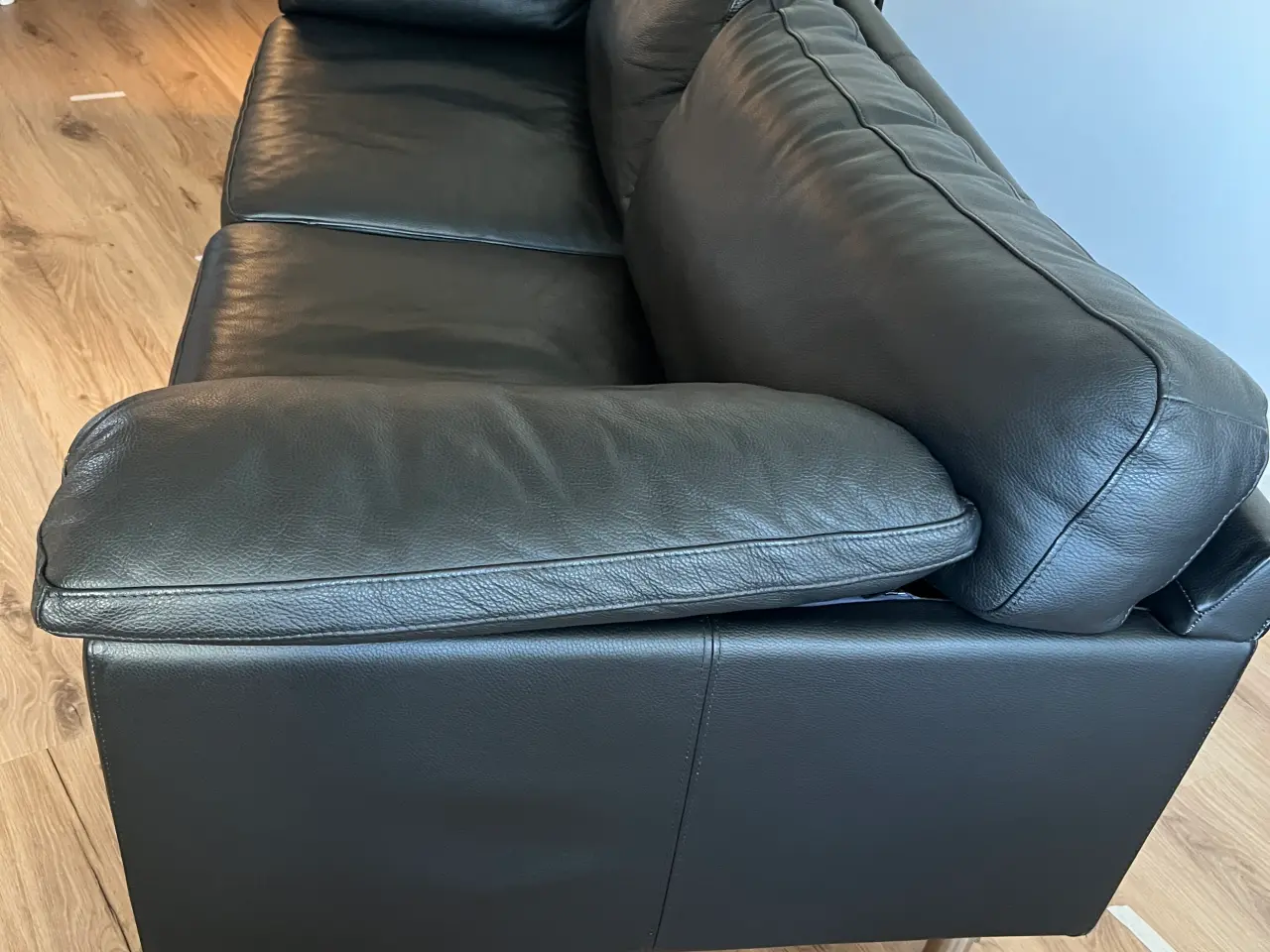 Billede 2 - Flot Sofa , Skalma, ægte Okselæder,
