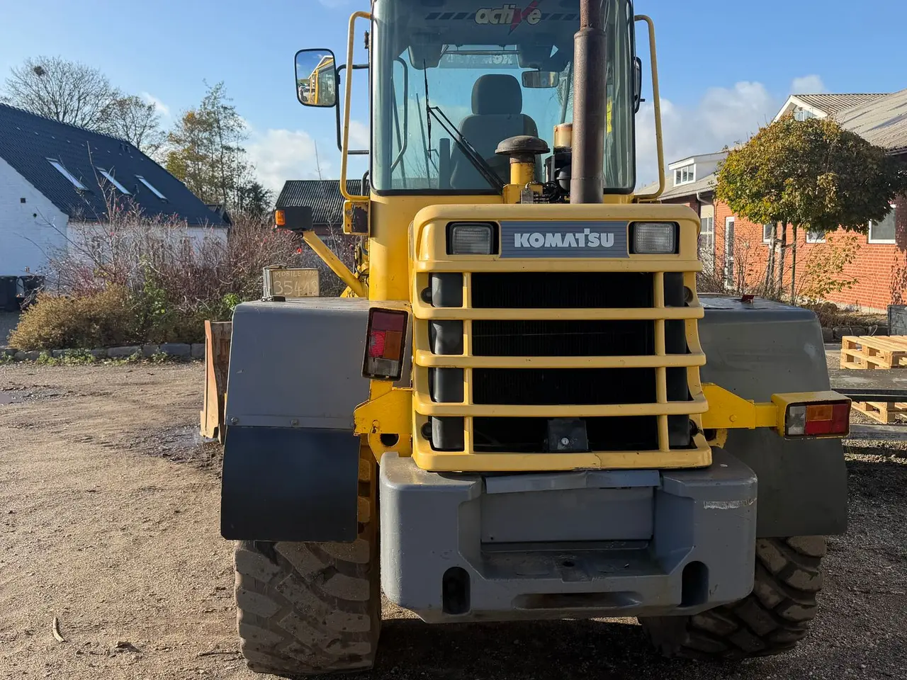 Billede 6 - Komatsu WA120 Fin 8 tons gummiged med centralsmøring