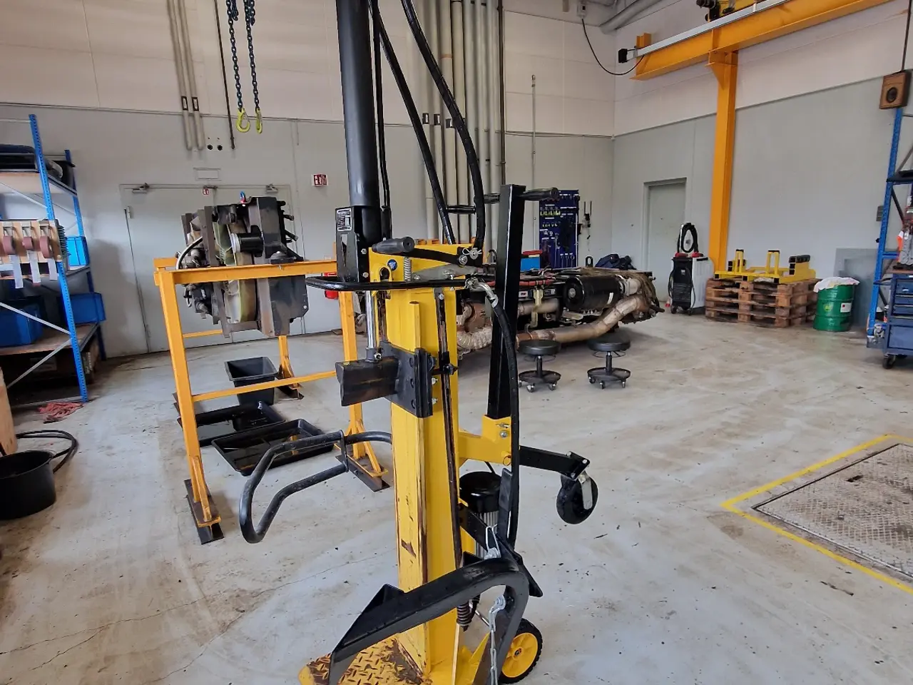 Billede 6 - Brændekløver 11 ton – 400V – P. Lindberg