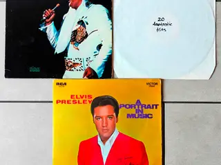 LP, Elvis Presley x3