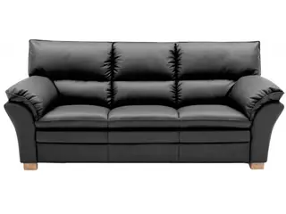 Hjort knudsen Thisted 3 pers Semianilin læder sofa