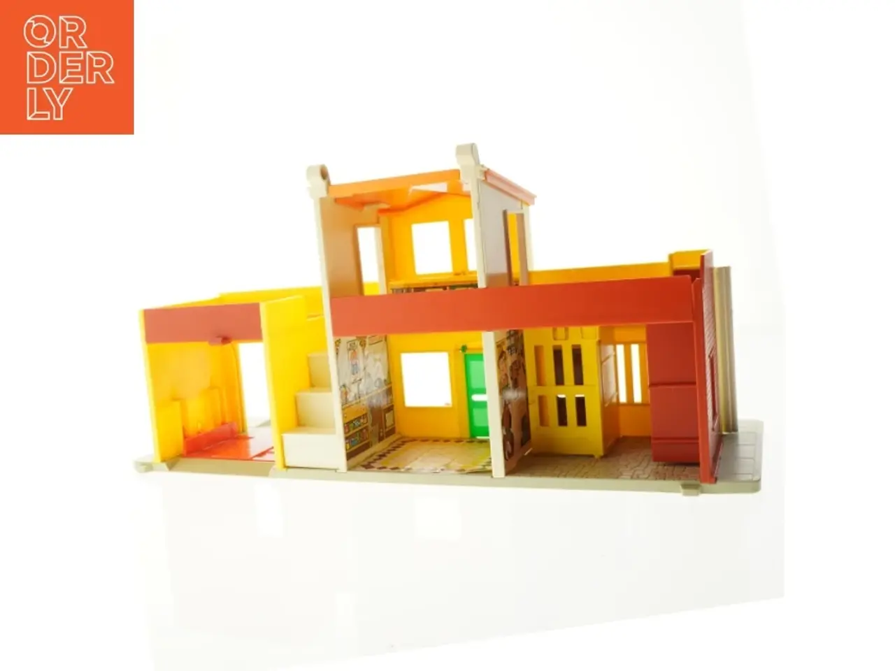 Billede 2 - Fisher Price 1970'er butik og garage legetøj (str. 44,5 x 15,5 cm)