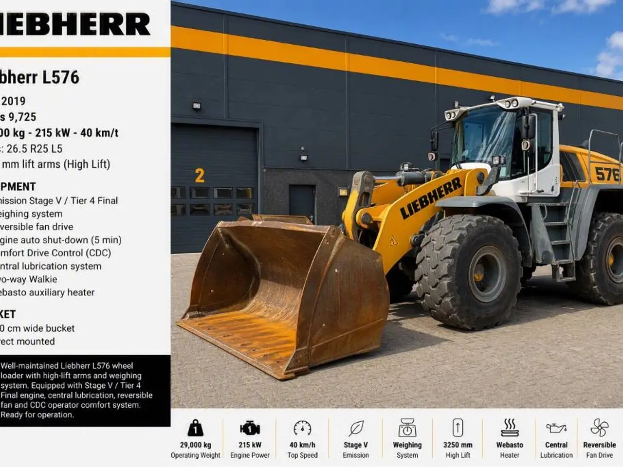 Billede 1 - Liebherr L 576