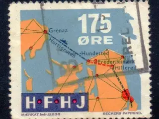 H.F.H.J. - Godsfrimærke - 175 Øre - Stemplet