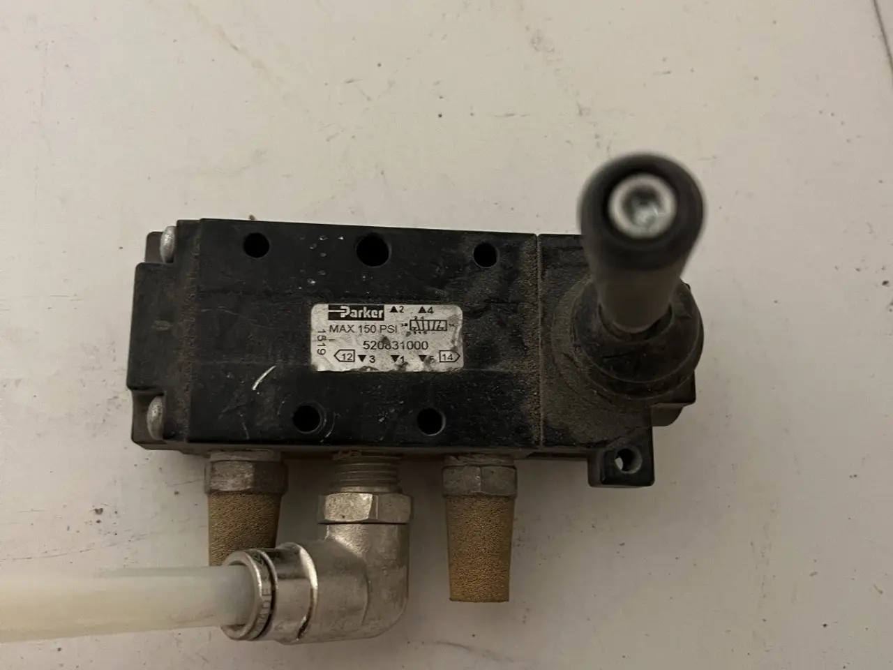 Billede 2 - Parker 5203.31000 Pneumatic Lever ventil 5/2 1/4"