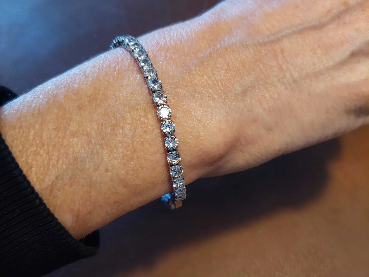Billede 1 - Tennis armbånd 19cm
