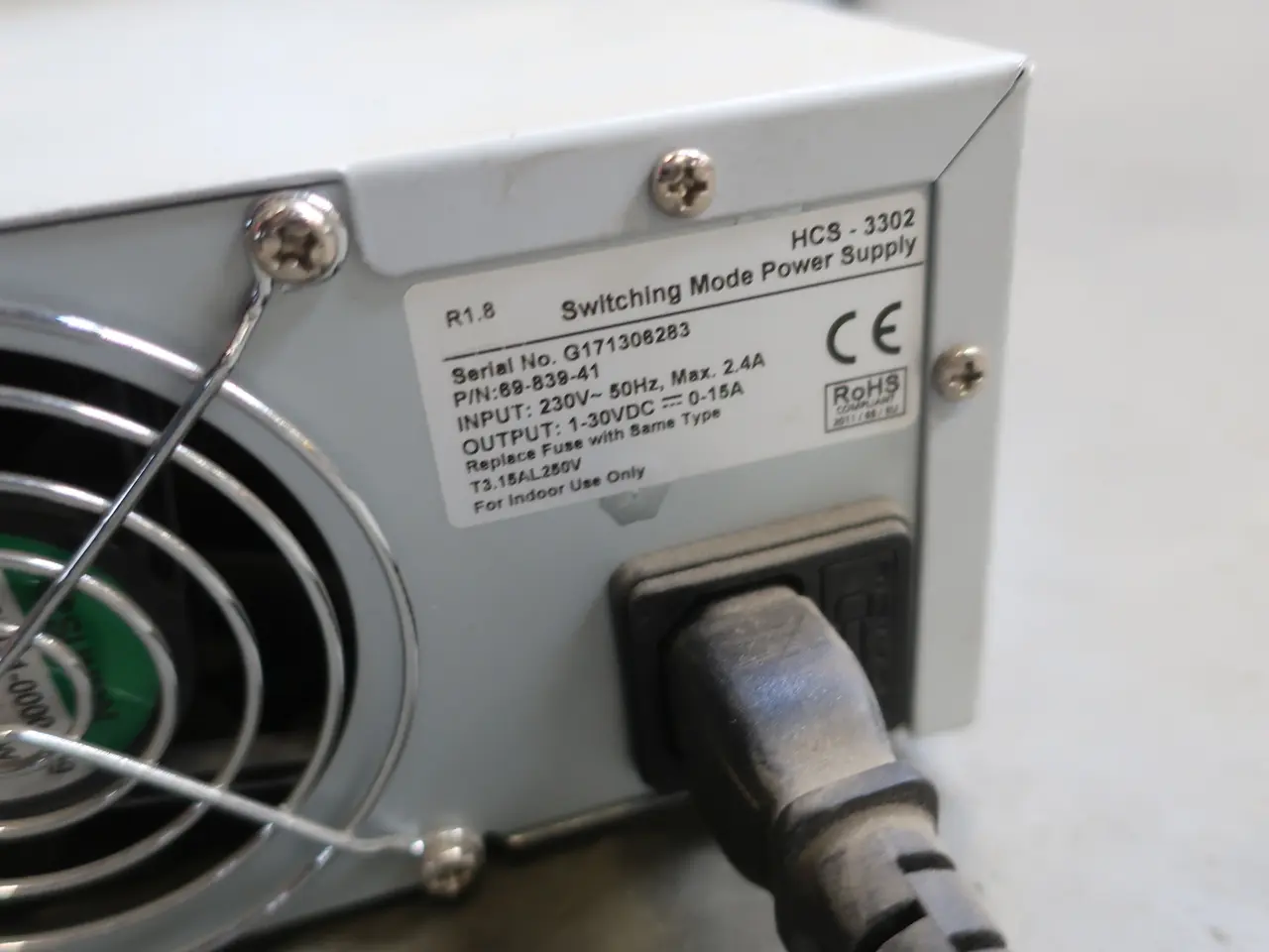 Billede 3 - Strømforsyning HCS-3302