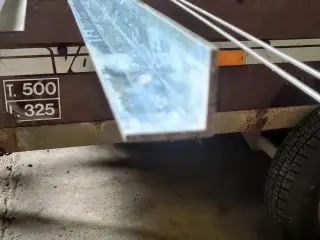 Alu vinkel profil, 50x5x5mm