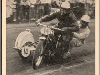 Motorcykel - Hans Th. Jacobsen - Ubrugt - Limrest !