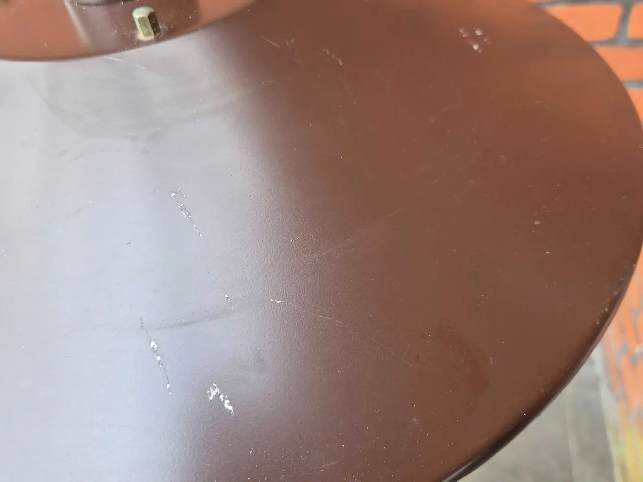 Billede 15 - Brun retrolampe fra danske Superlight 