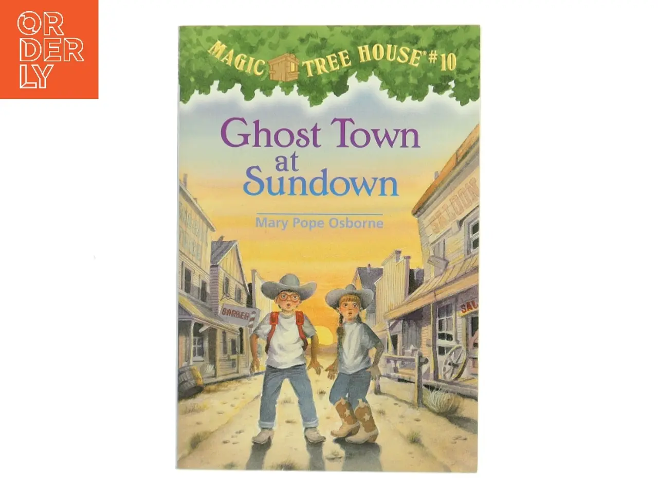 Billede 1 - Ghost town at sundown af Mary Pope Osborne (Bog)
