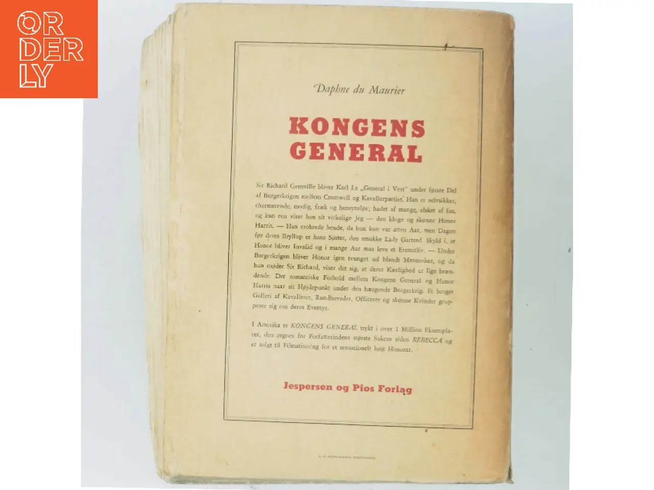 Billede 3 - Kongens General af Daphne du Maurier (Bog)