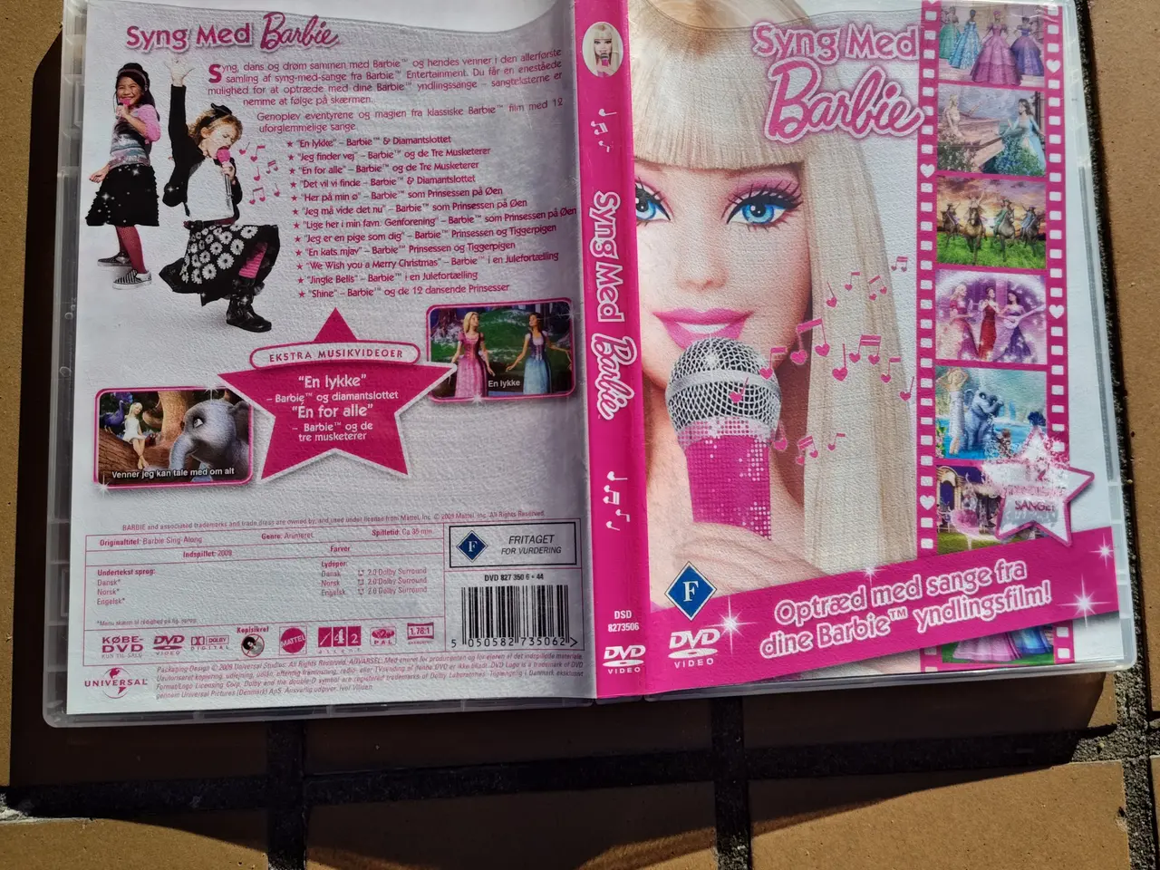 Billede 1 - Syng med Barbie DVD