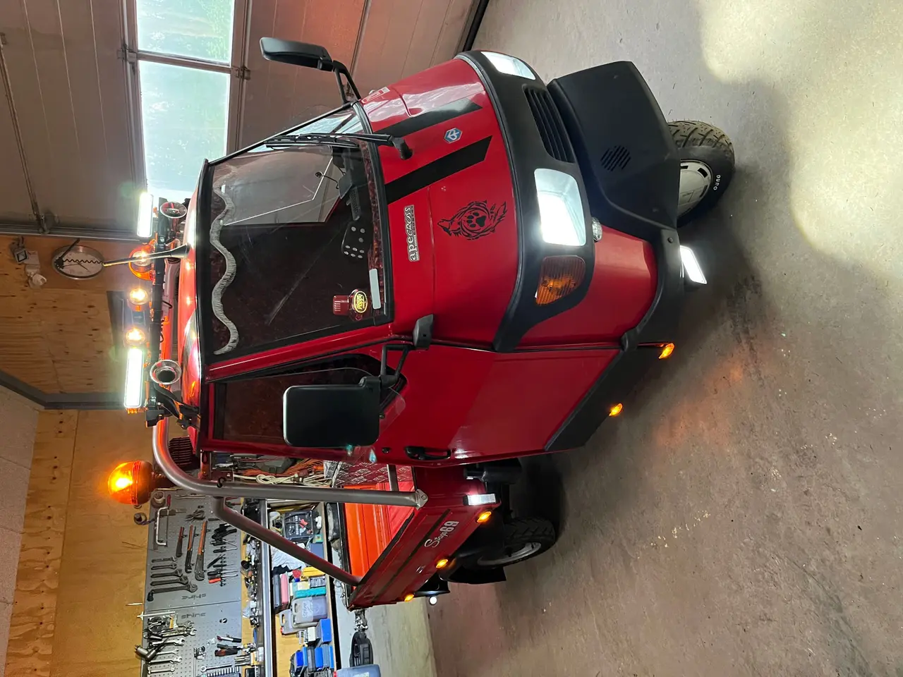 Billede 12 - Tuk tuk piaggio ape 50 2t årg 2014