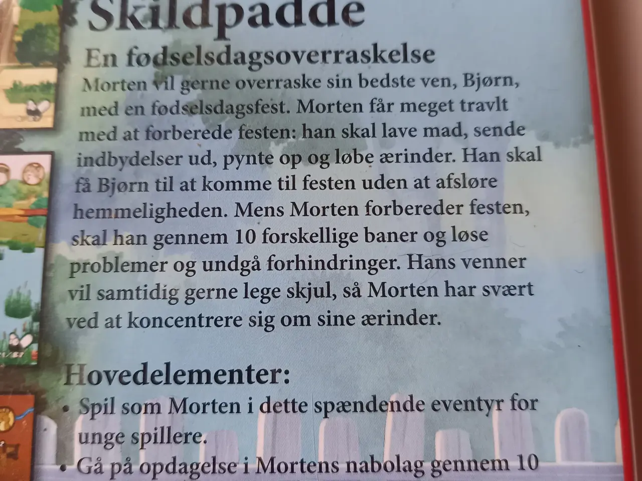 Billede 2 - PC spil: Morten Skildpadde En fødselsdagsfest