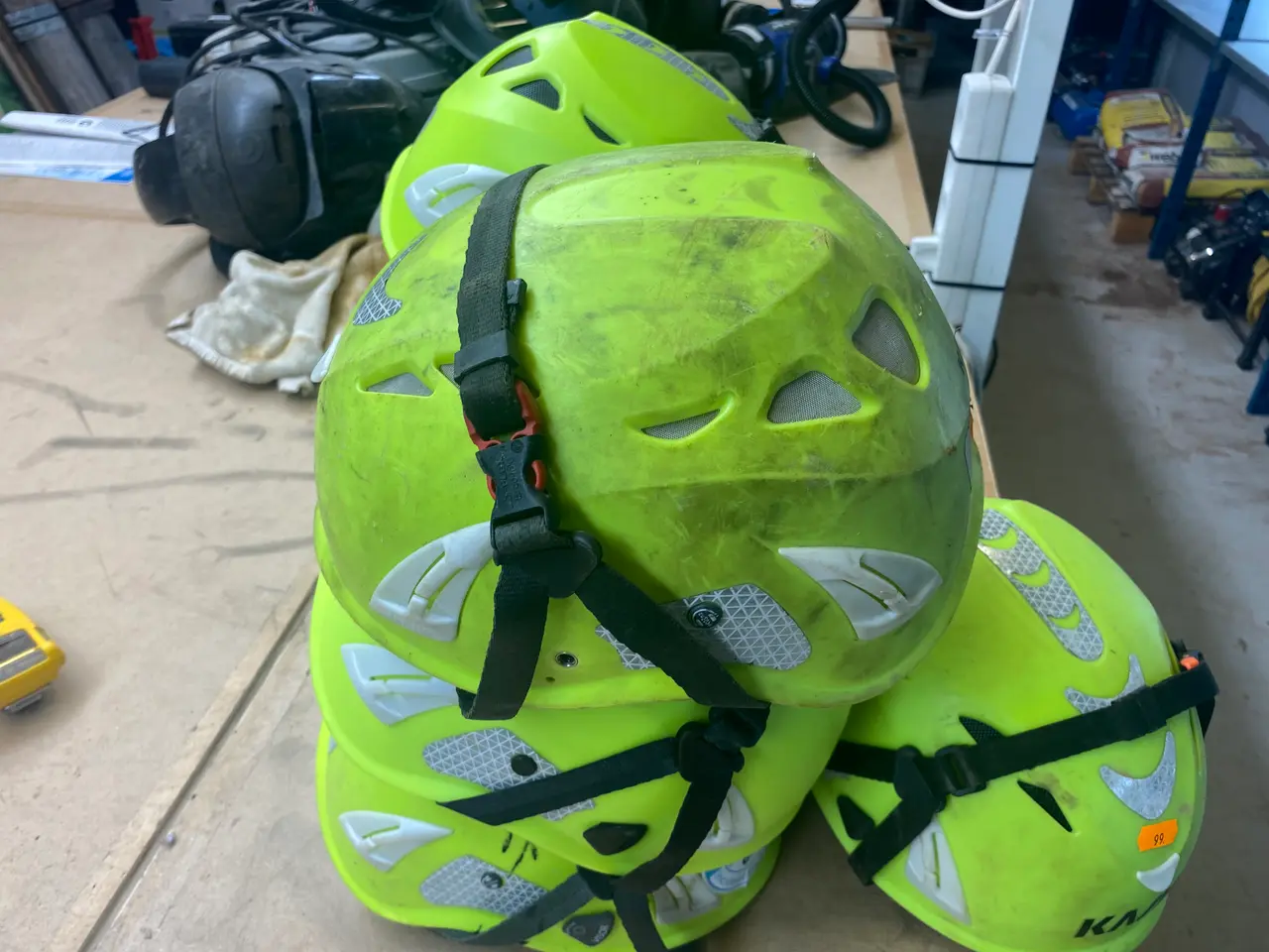 Billede 3 - Parti sikkerhedshjelme KASK