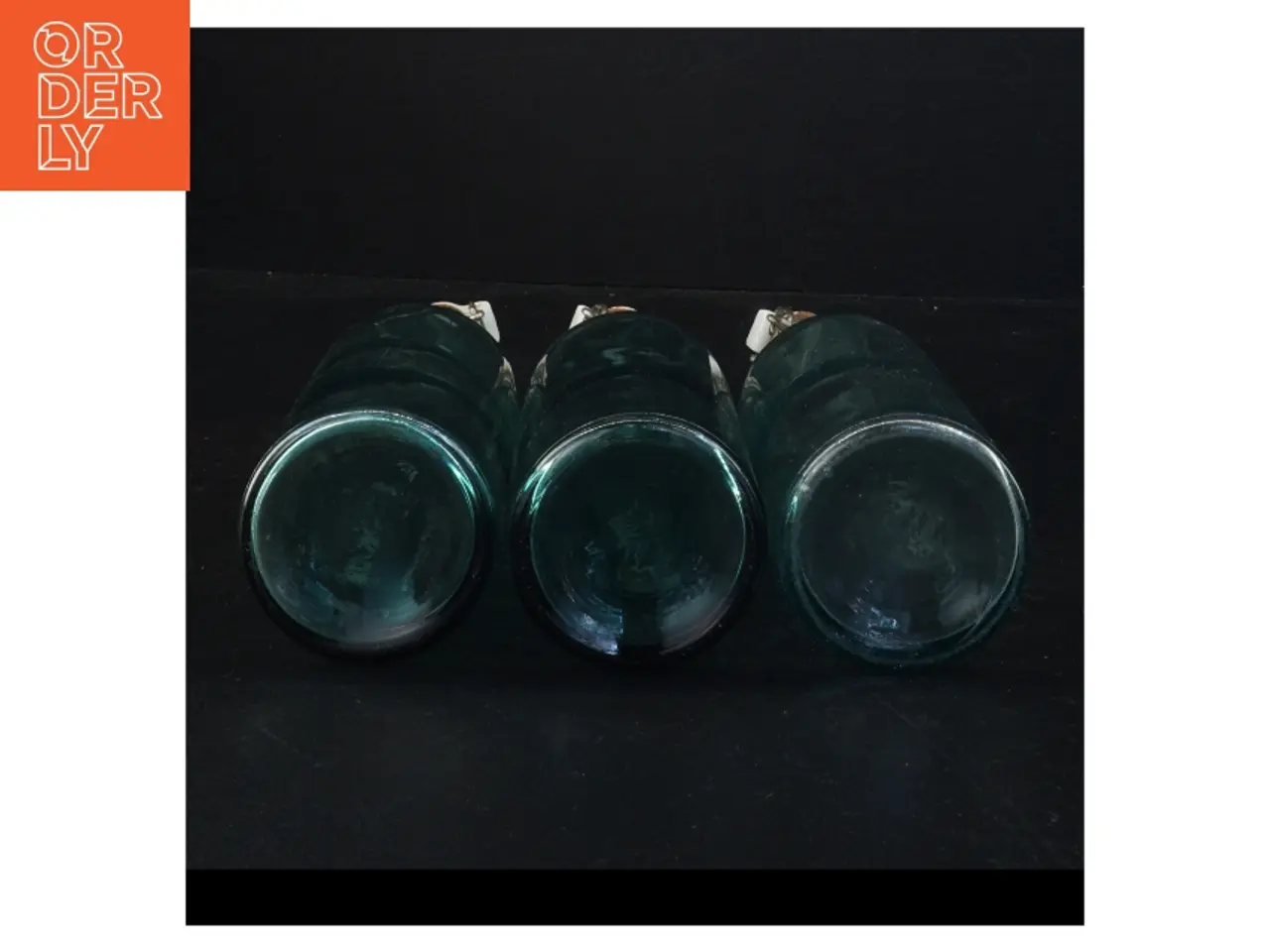 Billede 3 - Genbrugsglasflasker med patentlukning (str. 23,5 x 6,5 cm)