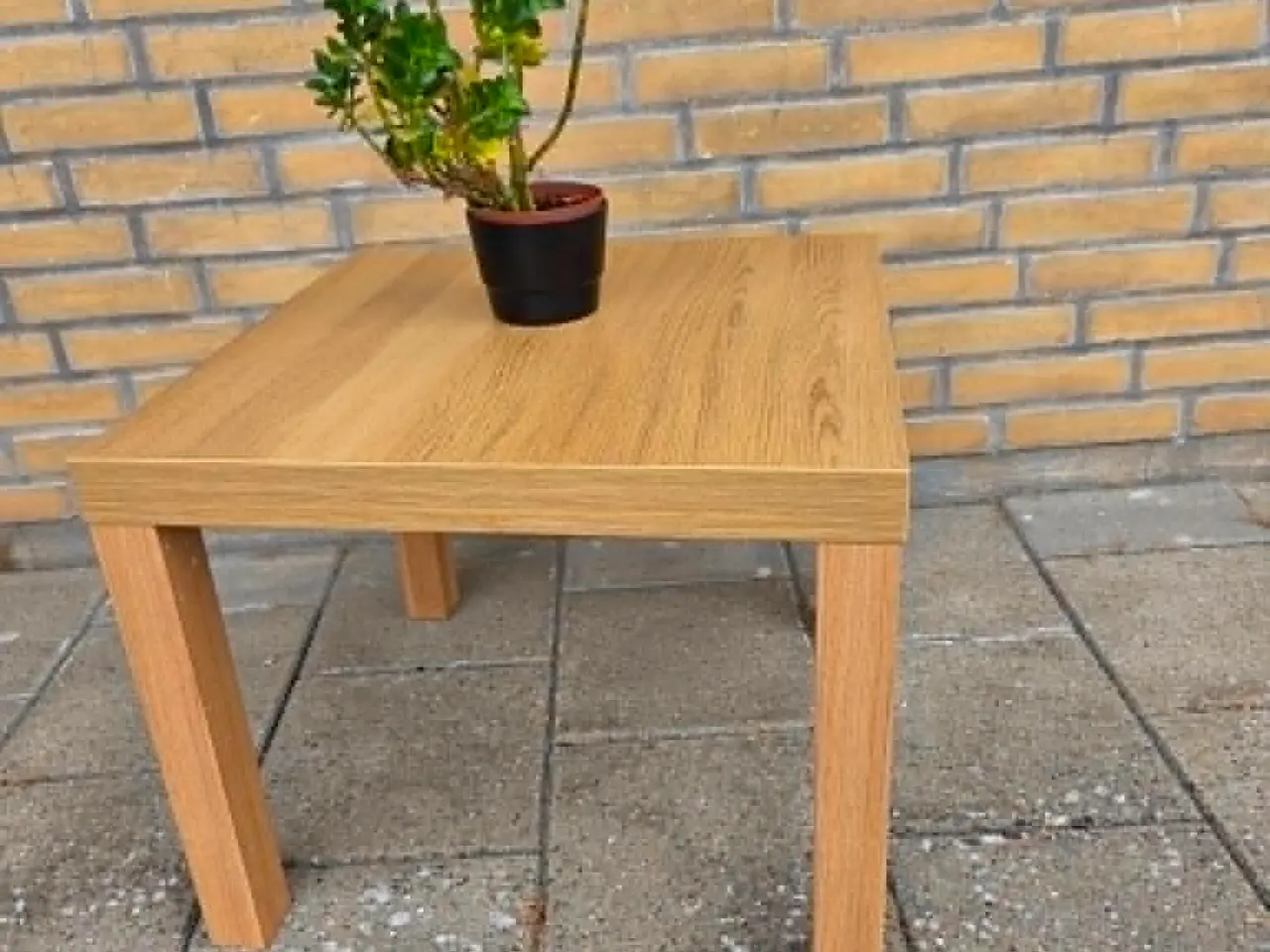Billede 1 - Sidebord inkl. plante