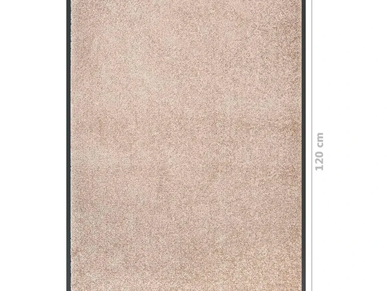 Billede 6 - Dørmåtte 80 x 120 cm - beige