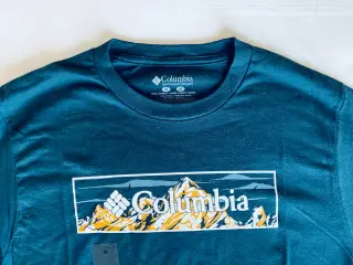 Ubrugt Columbia t-shirt m. label (str. M)