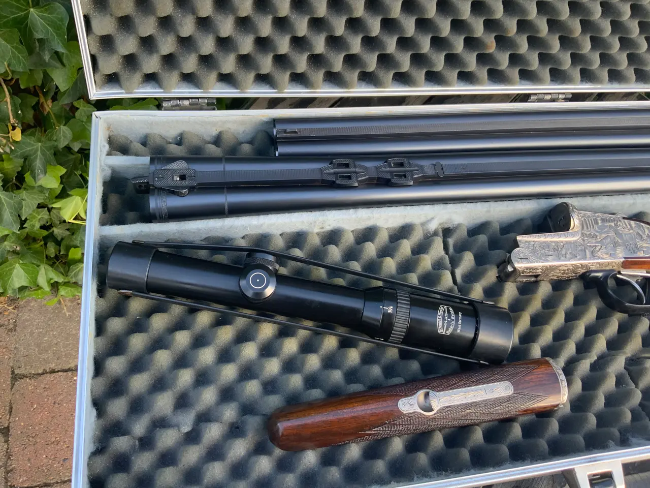 Billede 2 - KRIEGHOFF NEPTUN 12/70. 2 løb 7x65R. 8x75RS