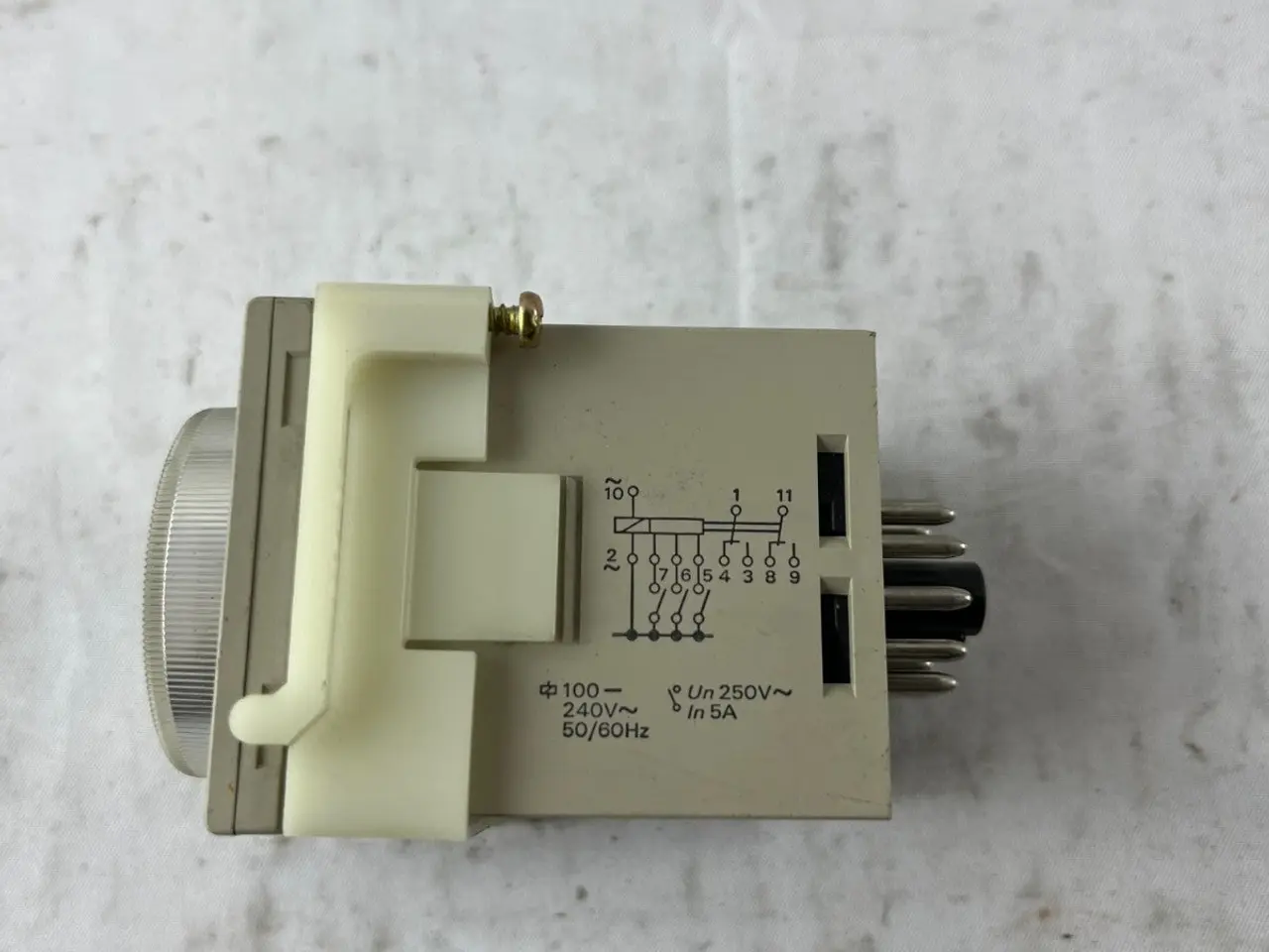 Billede 6 - Omron H3CR-A Analog Timer relæ 100-240VAC 5A Panel