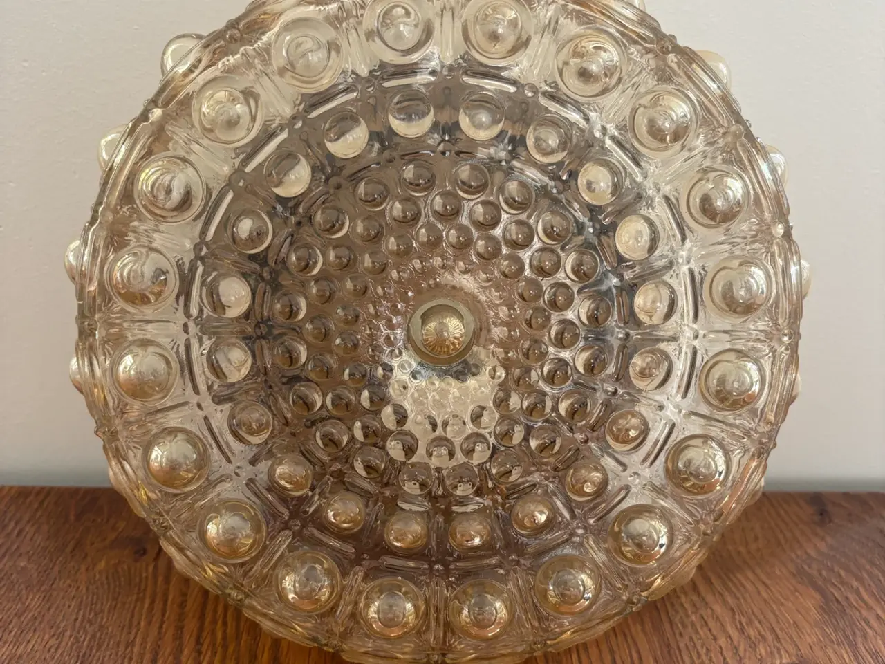 Billede 1 - Loftlampe glas