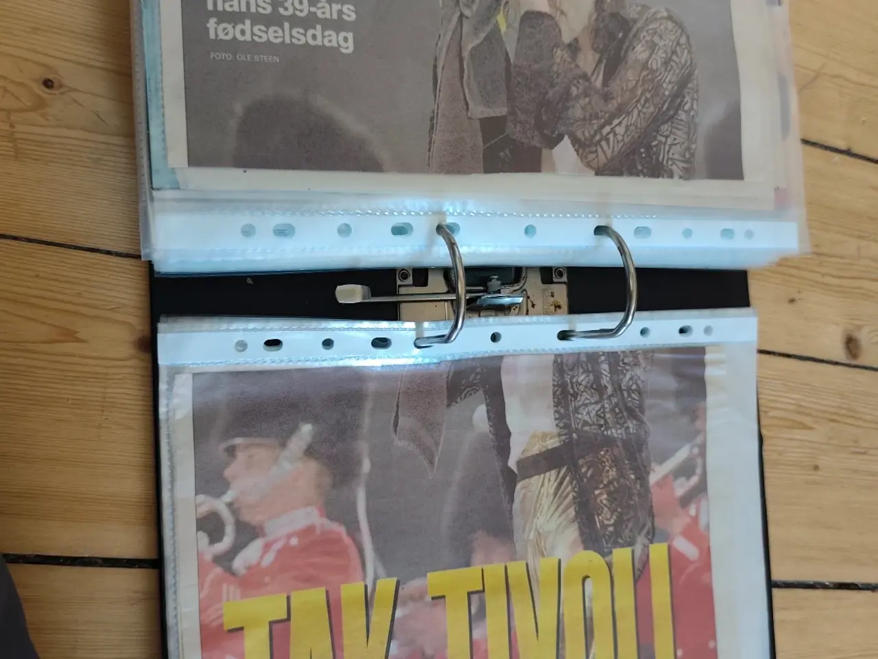 Billede 18 - Aviser mm. fra Michael Jackson besøgte KBH