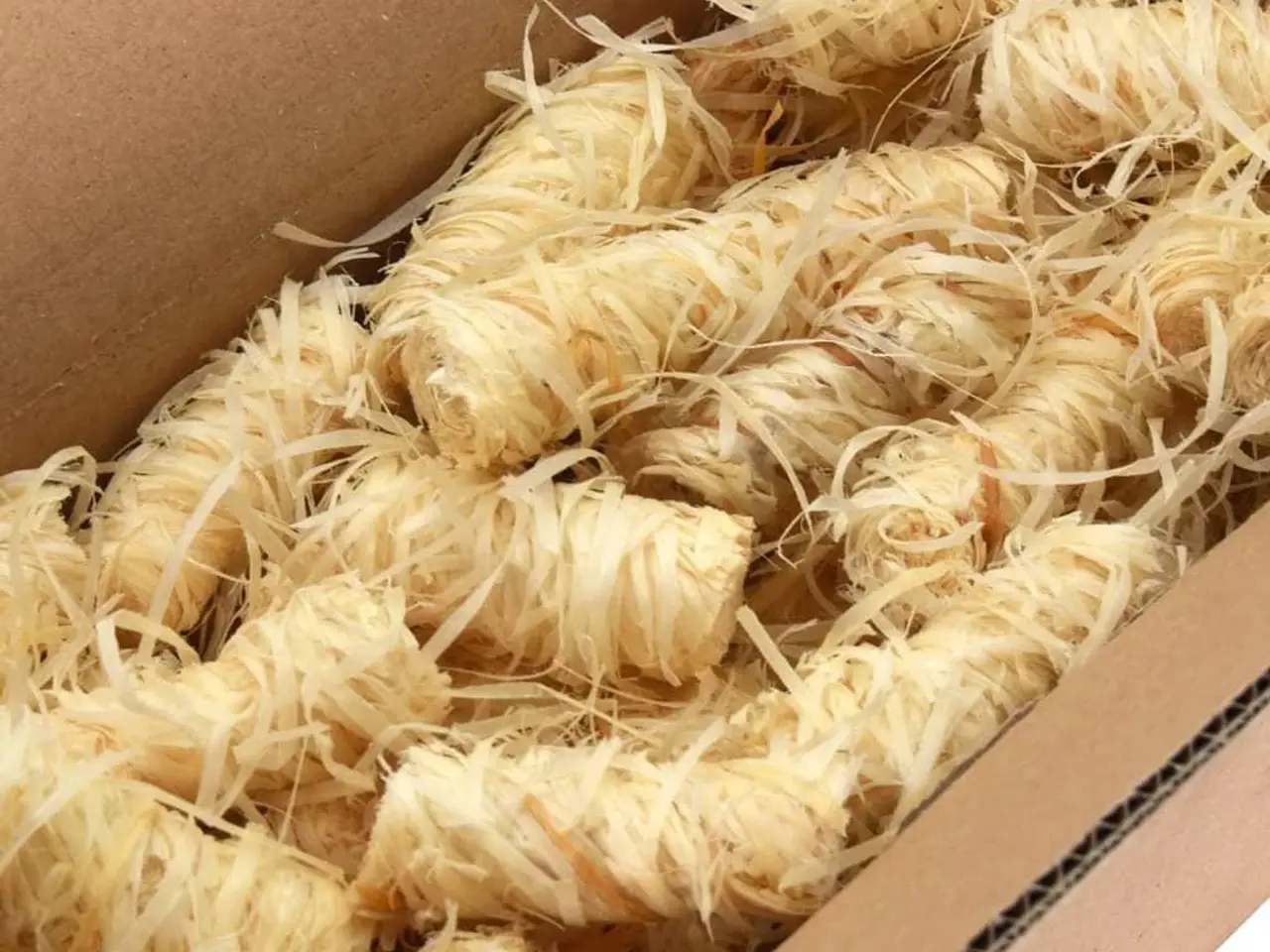 Billede 5 - Træuldsoptændere BIO fyrretræ og paraffin - 5 kg