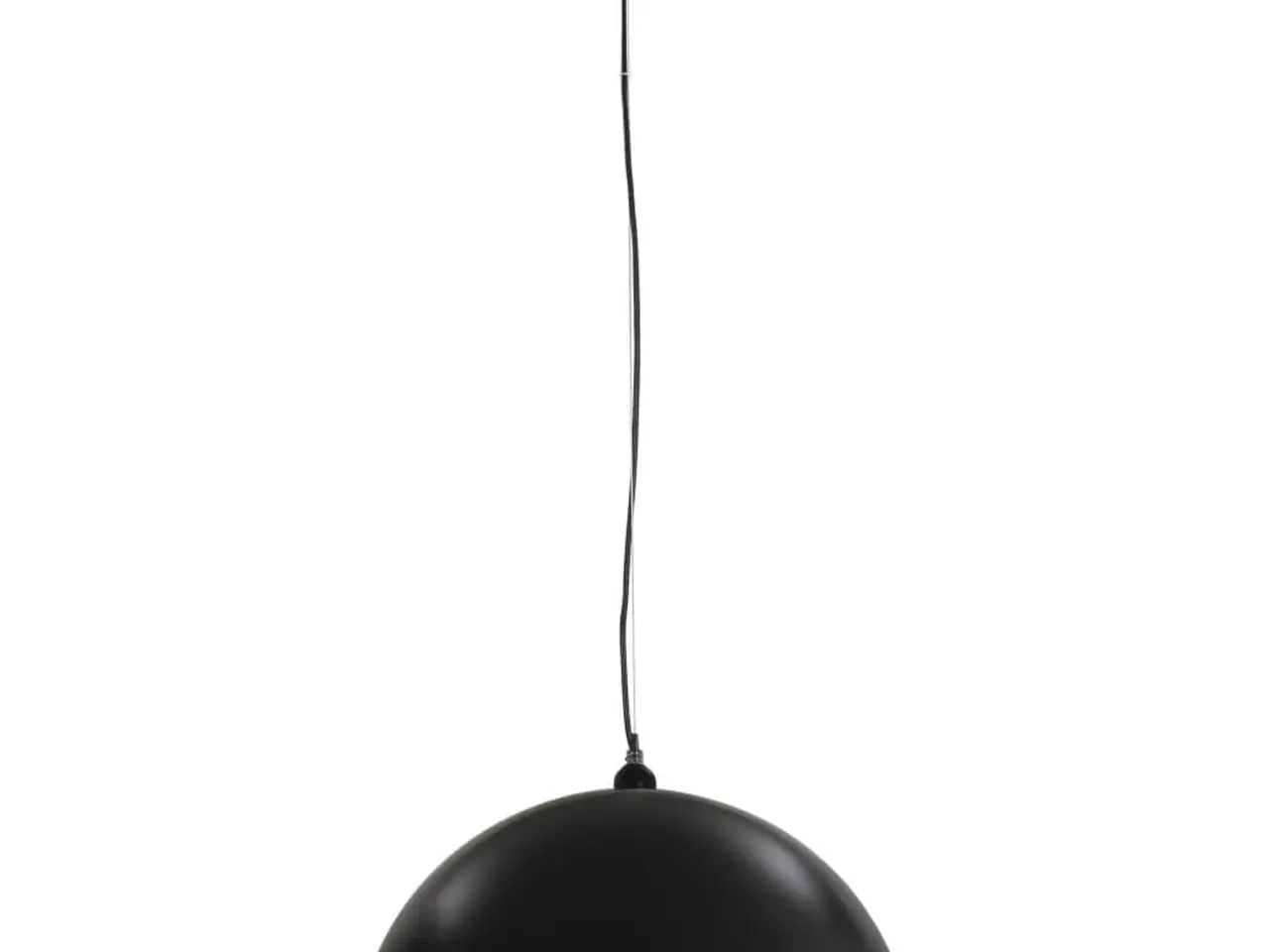 Billede 4 - Loftslamper, 2 stk. halvkugle 50 cm, E27 - sort/guld