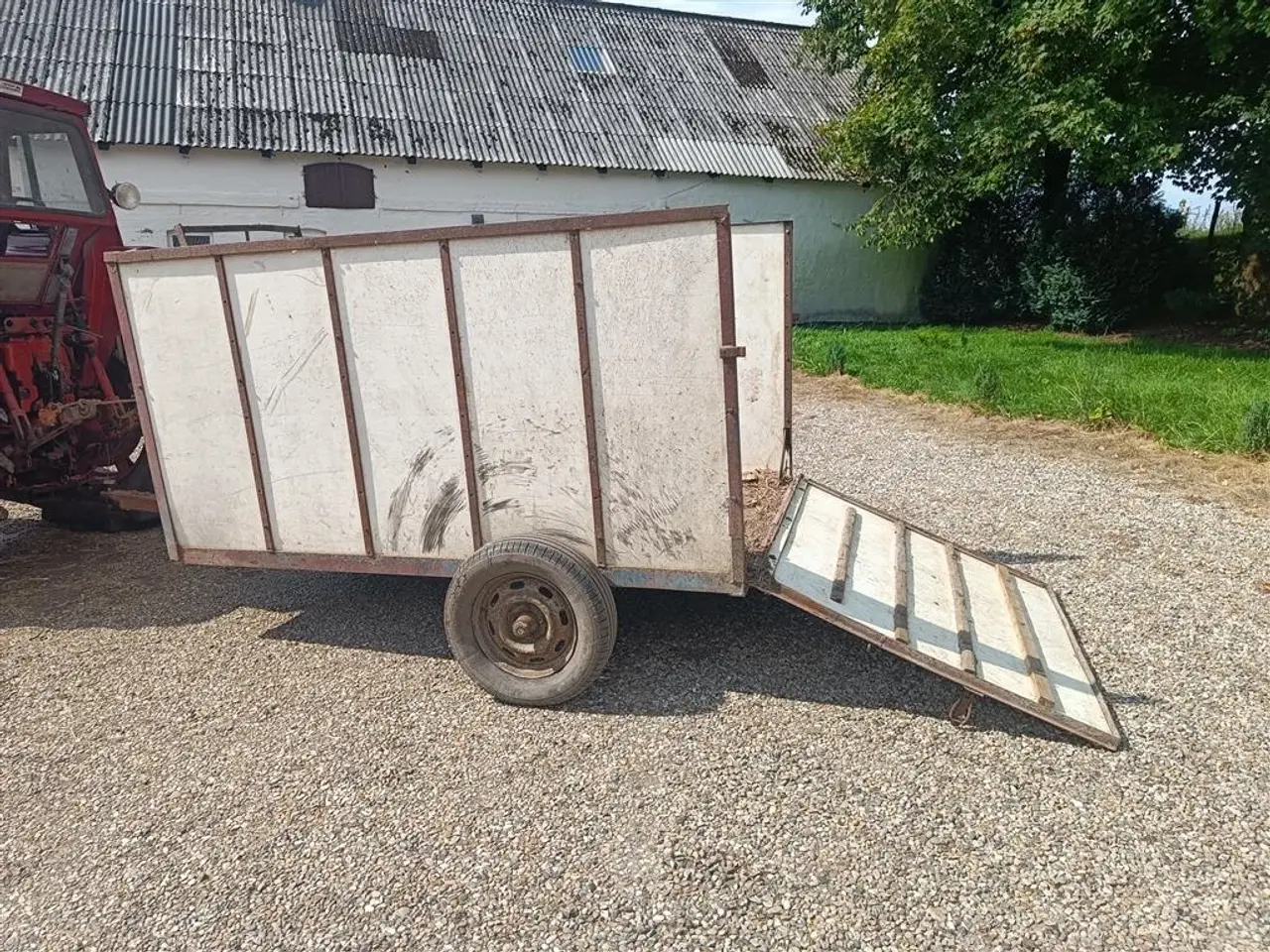 Billede 2 - - - - Kreatur vogn, dyrtransport vogn