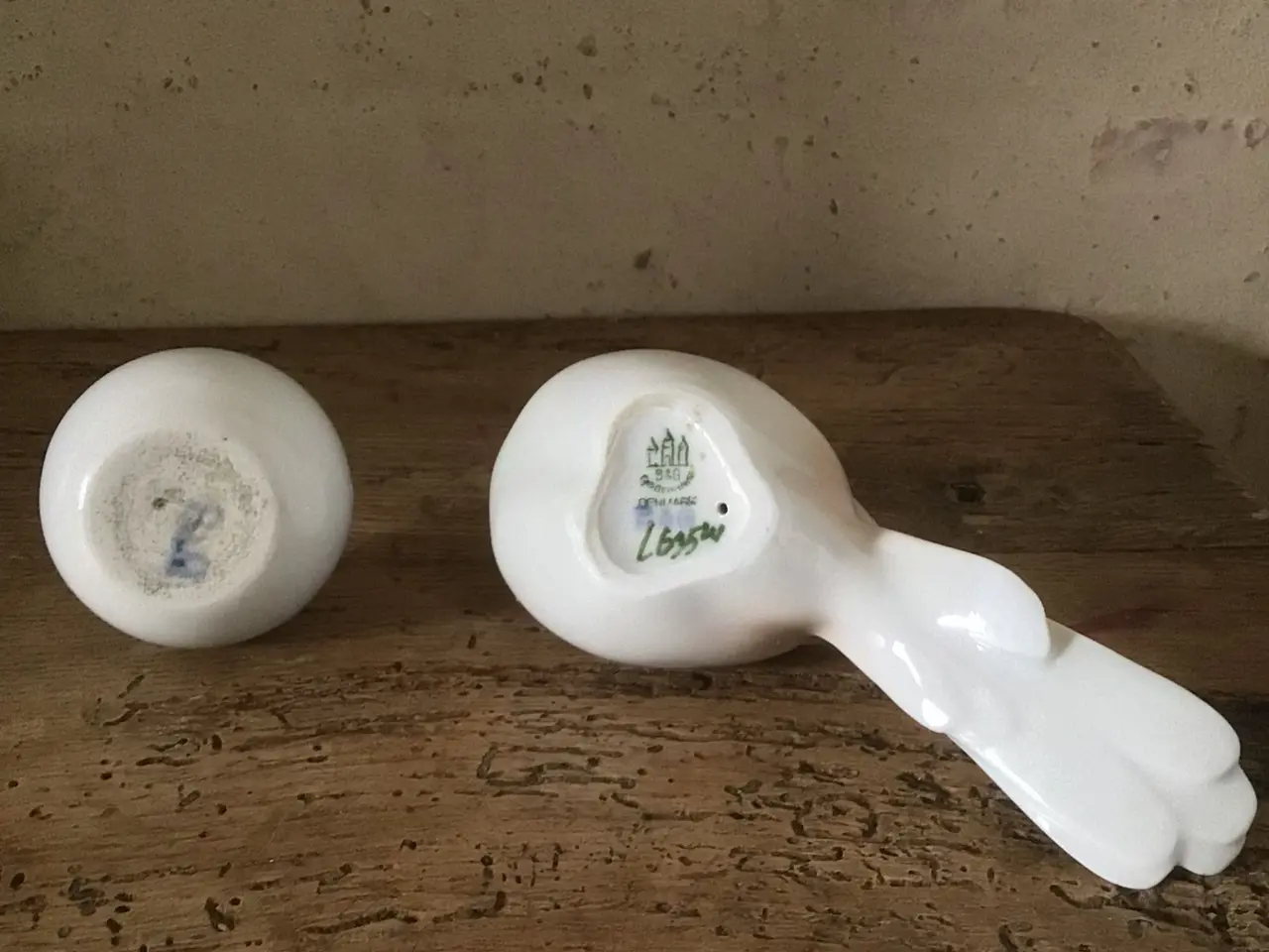 Billede 3 - Bing og Grøndahl figur og bordkortholdet