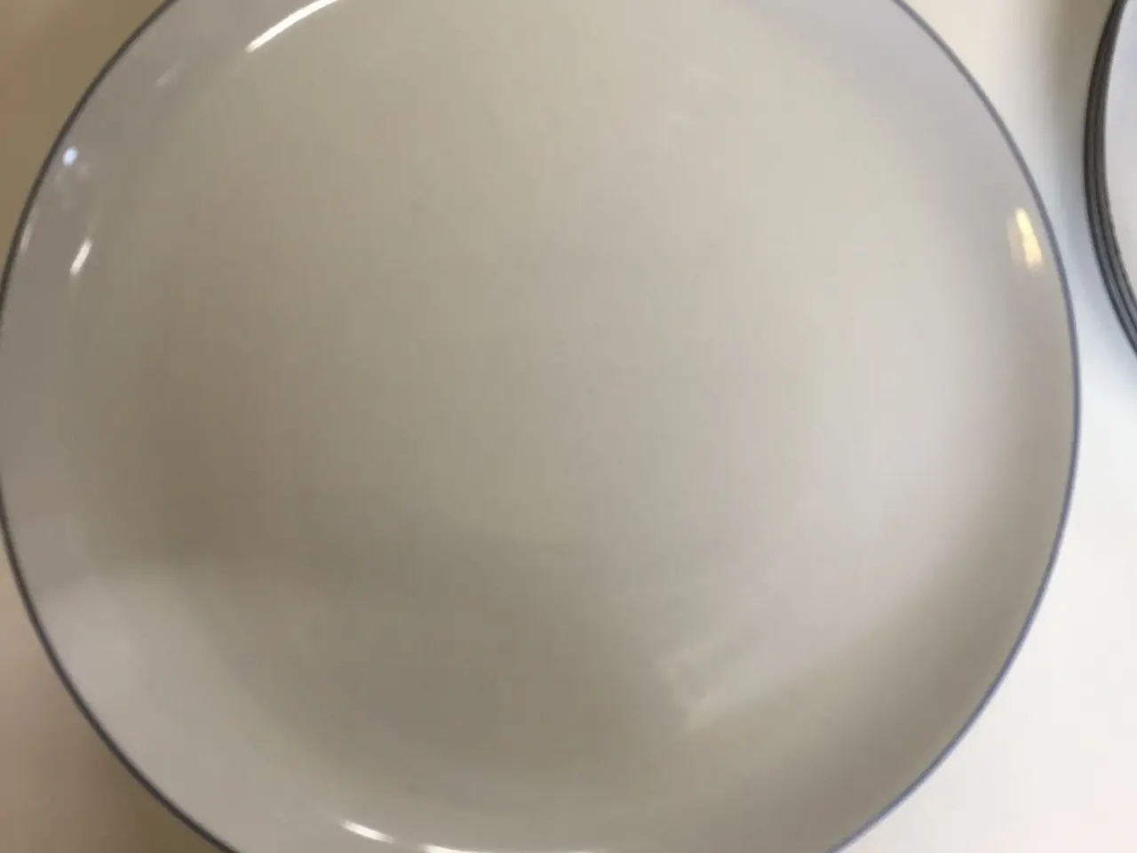Billede 4 - Atalier Kaffestel / spisestel med blå kant