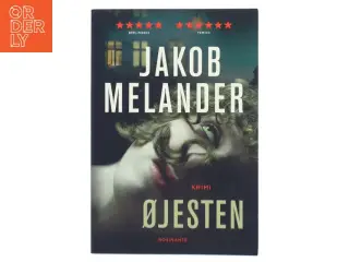 Øjesten : kriminalroman af Jakob Melander (Bog)