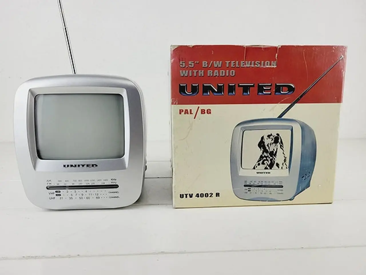 Billede 1 - Retro United UTV 4002R Mini tv og Radio