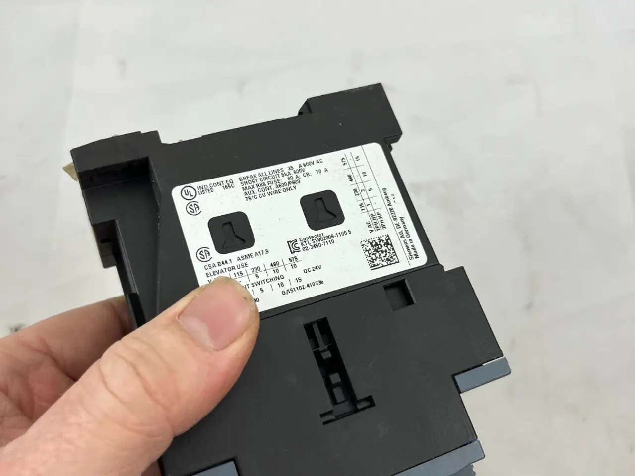 Billede 8 - Siemens SIRIUS 3RT2025-1BB40 DC kontaktor + Solid
