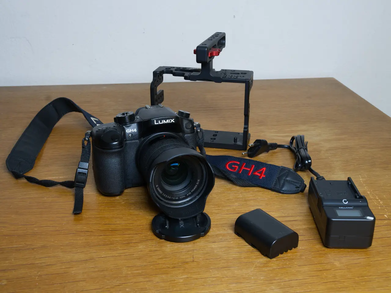 Billede 1 - Lumix GH4 kamera med optik