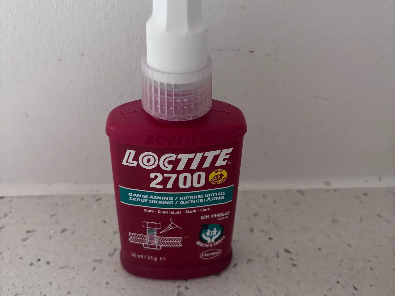 Billede 1 - Loctite 2700 skruesikring