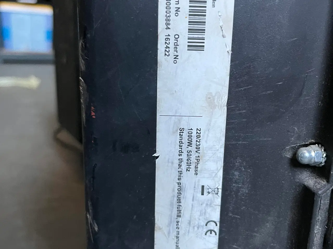 Billede 4 - Svejseskumudtrækker ESAB CARRYVAC 2 P 150