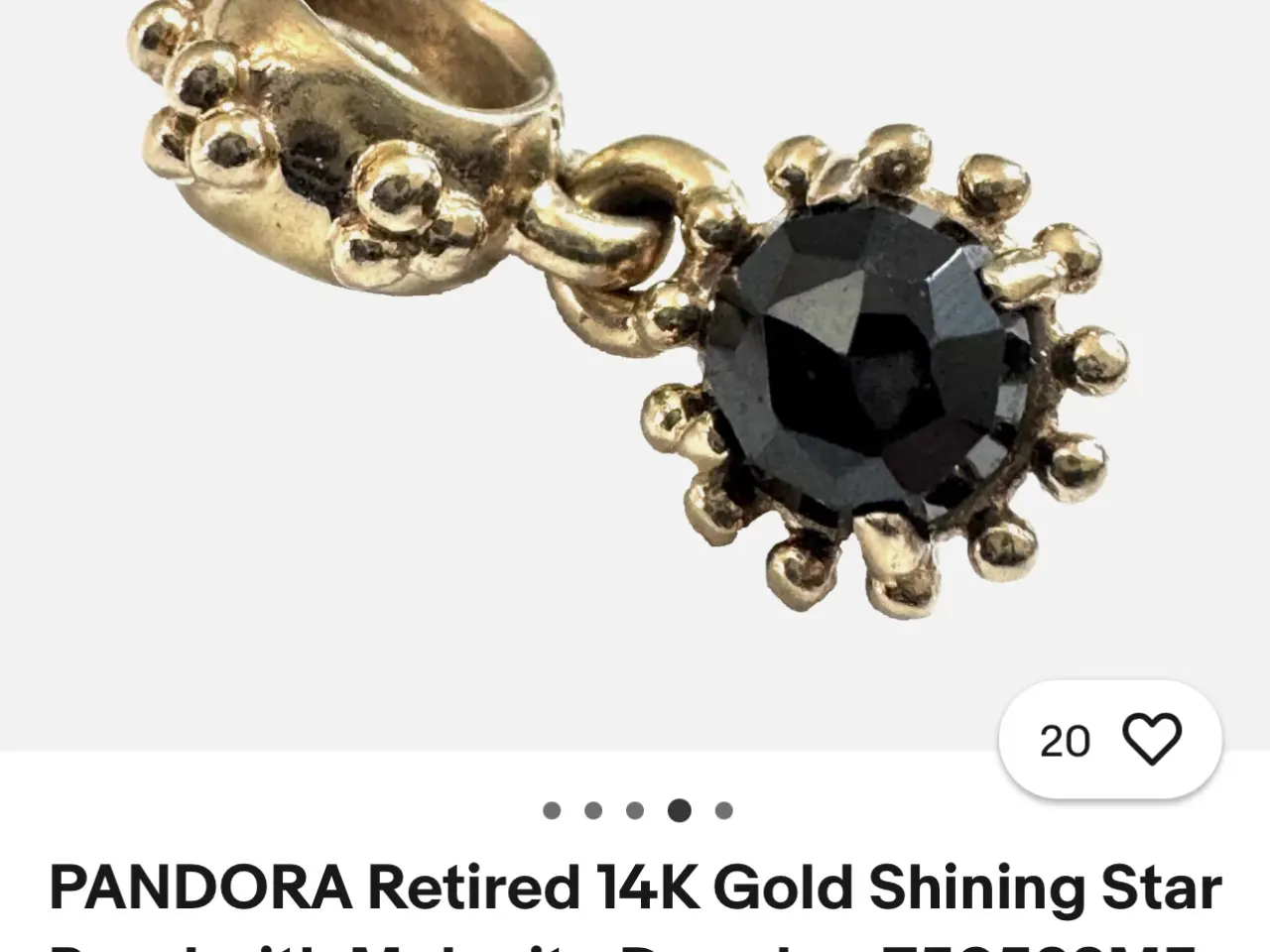 Billede 1 - Pandora 14K gold