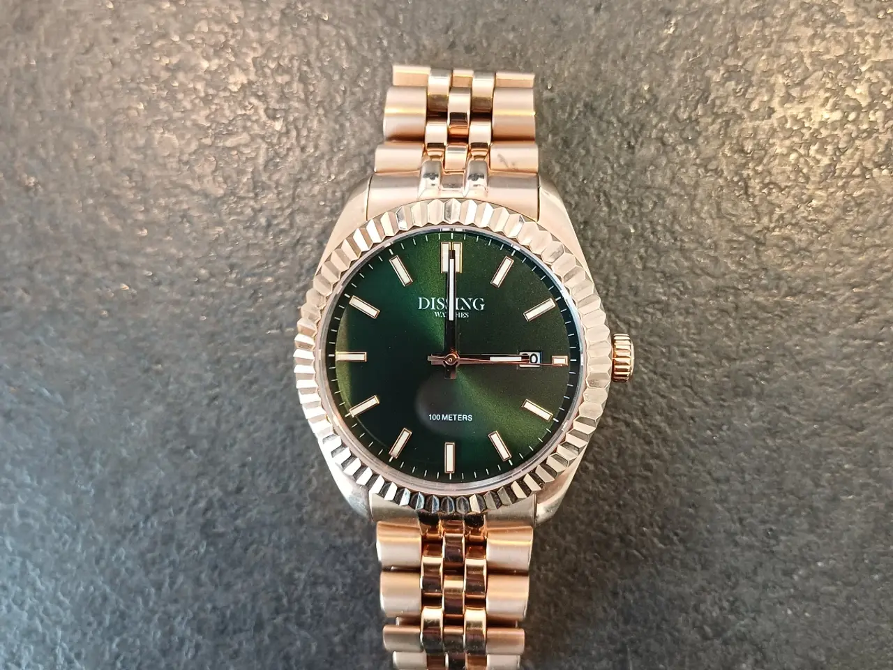 Billede 1 - Dissing 41 mm. Rosaguld 