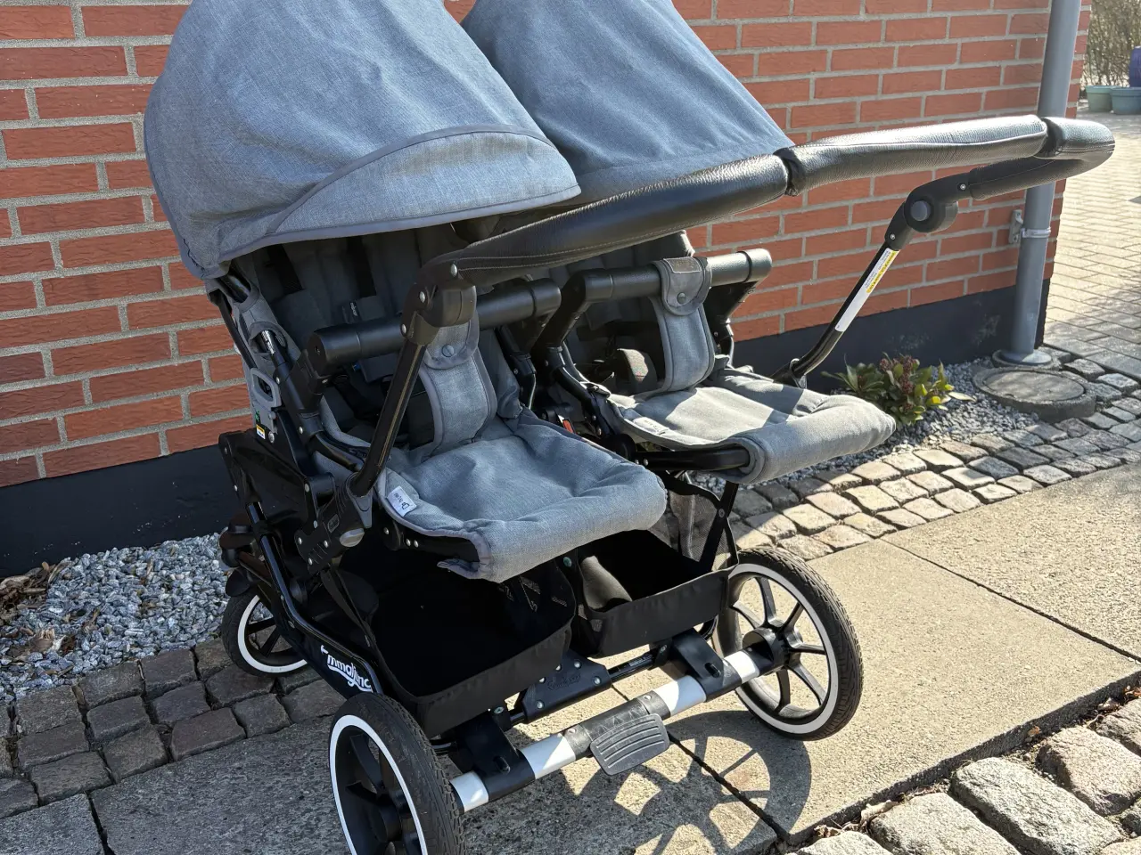 Billede 3 - Emmaljunga double viking 735 inkl fodposer/regnsla